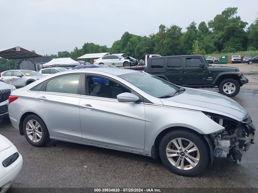 2012 Hyundai Sonata Gls VIN: 5NPEB4ACXCH490566 Lot: 39934620