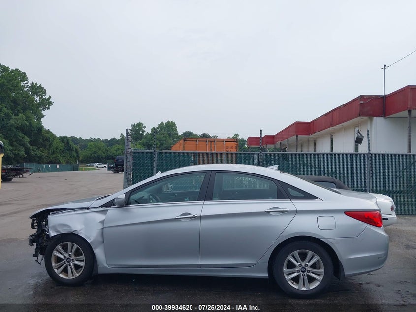 2012 Hyundai Sonata Gls VIN: 5NPEB4ACXCH490566 Lot: 39934620