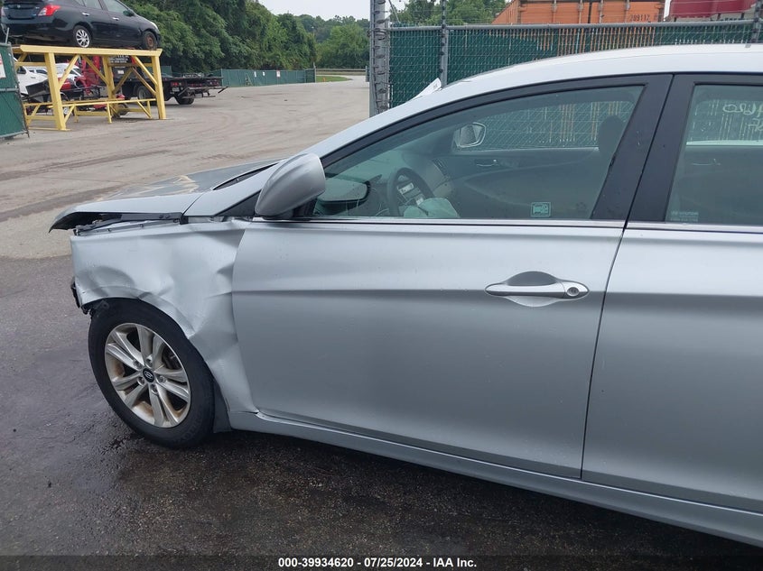 2012 Hyundai Sonata Gls VIN: 5NPEB4ACXCH490566 Lot: 39934620