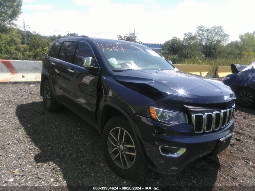VIN 1C4RJFBGXJC326969 2018 JEEP GRAND CHEROKEE LIMITED 4X4