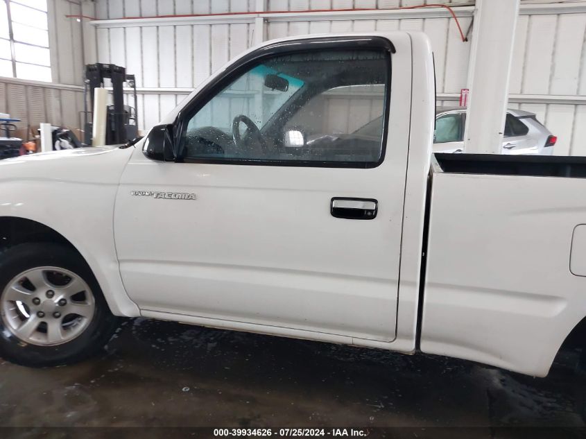 2000 Toyota Tacoma VIN: 5TENL42N3YZ700488 Lot: 39934626