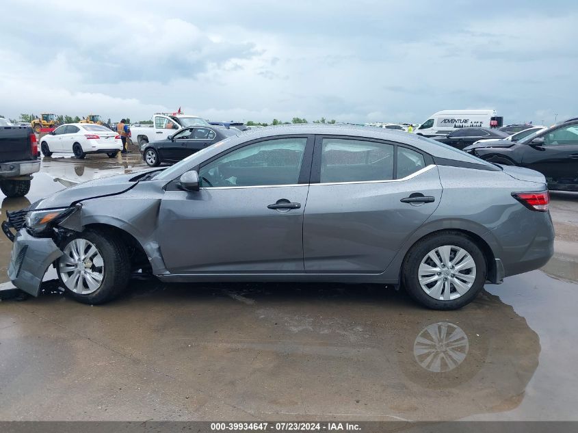 2024 Nissan Sentra S Xtronic Cvt VIN: 3N1AB8BV3RY363954 Lot: 39934647