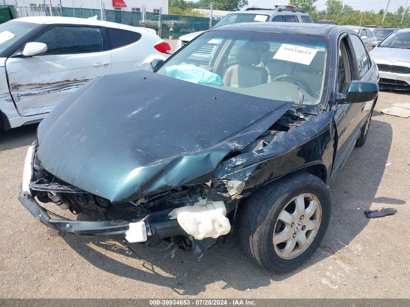 2001 Honda Accord 2.3 Ex VIN: 1HGCG56601A131914 Lot: 39934653