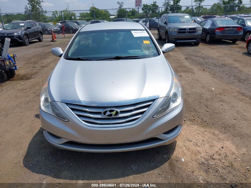 2012 Hyundai Sonata Gls VIN: 5NPEB4AC4CH313317 Lot: 39934681