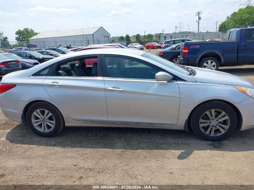 2012 Hyundai Sonata Gls VIN: 5NPEB4AC4CH313317 Lot: 39934681