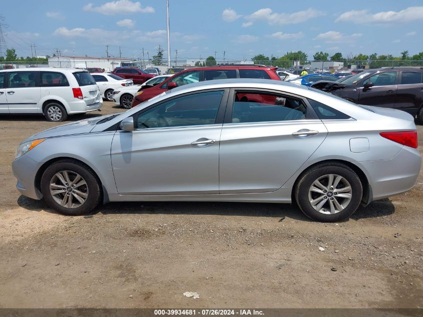 2012 Hyundai Sonata Gls VIN: 5NPEB4AC4CH313317 Lot: 39934681