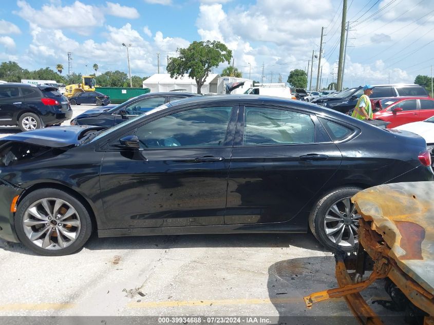 2015 Chrysler 200 S VIN: 1C3CCCBB7FN557489 Lot: 39934688