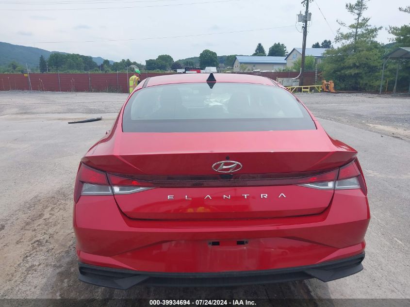 2022 Hyundai Elantra Sel VIN: 5NPLM4AG5NH074643 Lot: 39934694