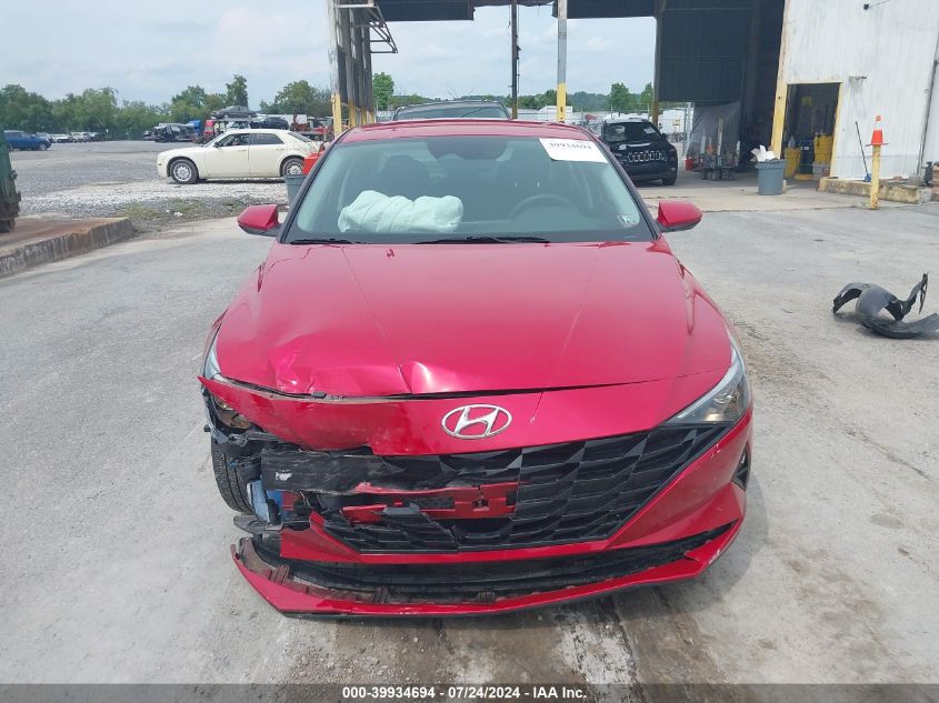 2022 Hyundai Elantra Sel VIN: 5NPLM4AG5NH074643 Lot: 39934694