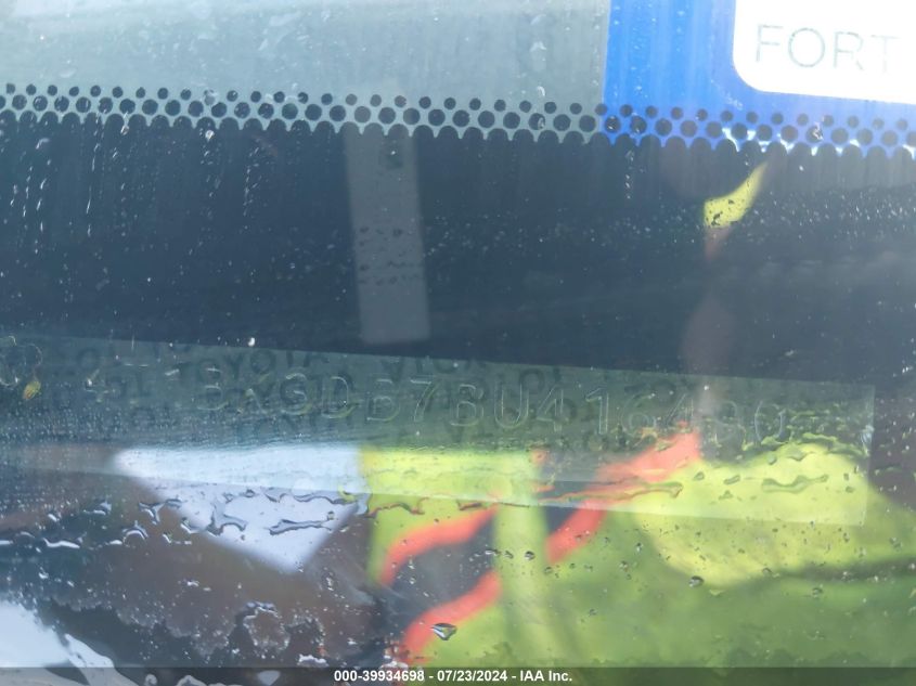 2011 Toyota Avalon Limited VIN: 4T1BK3DB7BU416490 Lot: 39934698