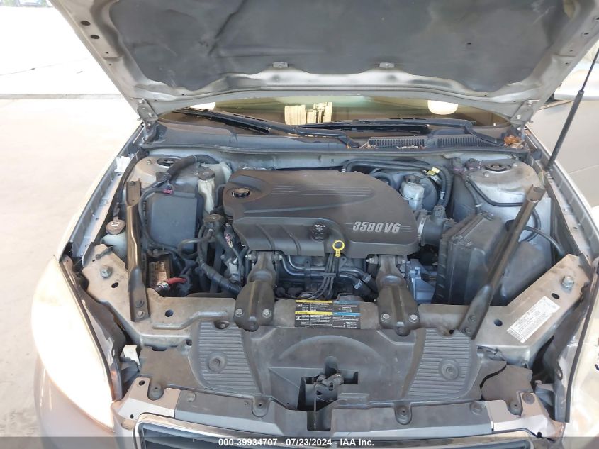 2006 Chevrolet Impala Ls VIN: 2G1WB55K869349345 Lot: 39934707