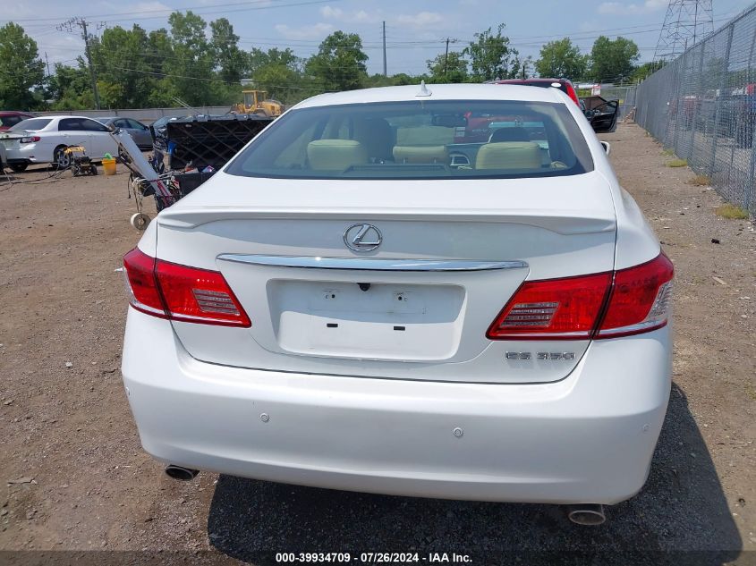 2011 Lexus Es 350 350 VIN: JTHBK1EG8B2443145 Lot: 39934709