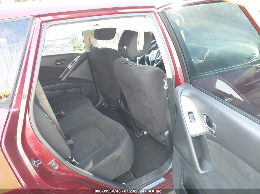 2012 Nissan Murano S/Sl/Le VIN: JN8AZ1MW7CW238674 Lot: 39934745