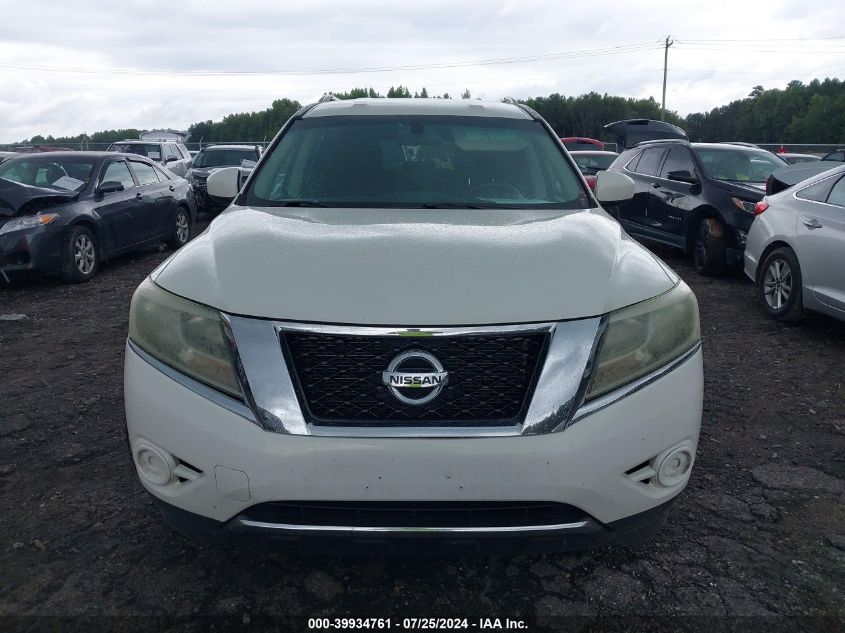 2013 Nissan Pathfinder Platinum/S/Sl/Sv VIN: 5N1AR2MNKDCD0SPUE Lot: 39934761