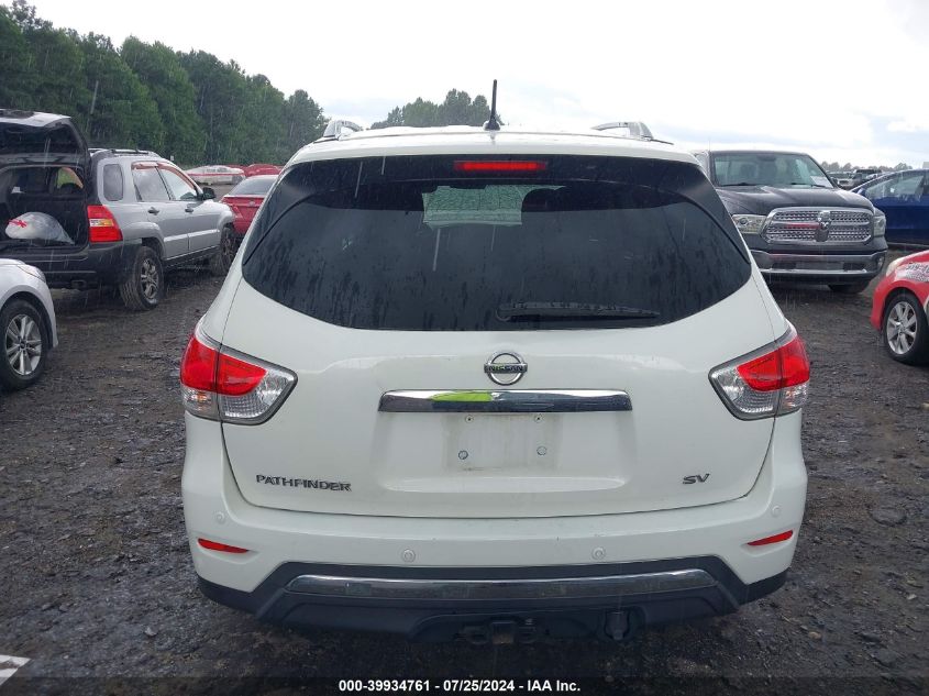 2013 Nissan Pathfinder Platinum/S/Sl/Sv VIN: 5N1AR2MNKDCD0SPUE Lot: 39934761