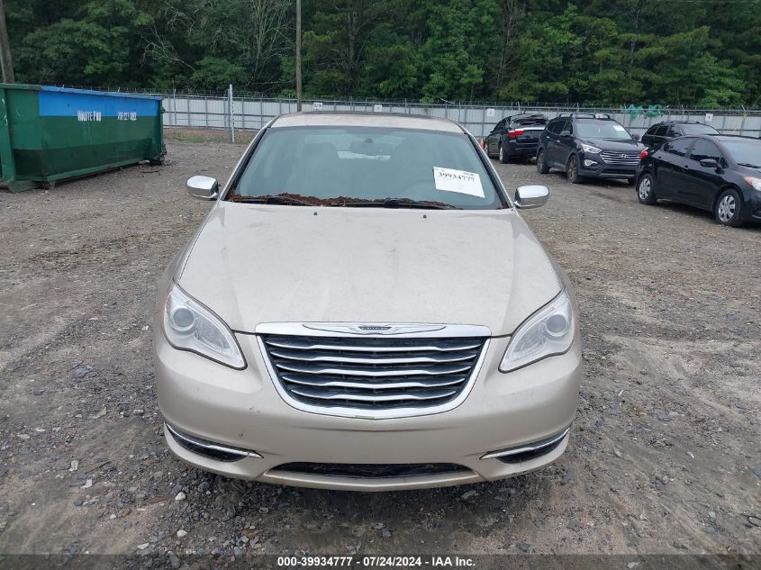 2014 Chrysler 200 Limited VIN: 1C3CCBCG0EN186954 Lot: 39934777