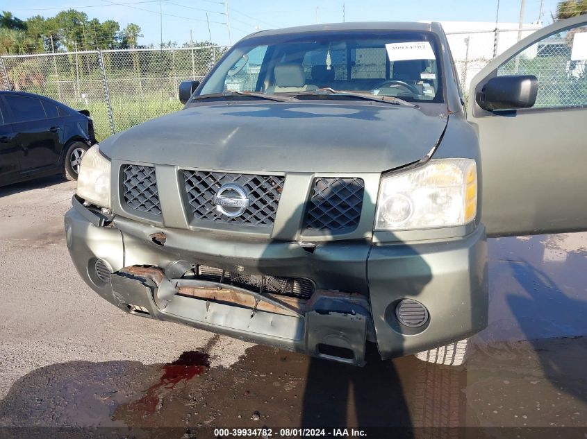 2004 Nissan Titan Xe VIN: 1N6AA06A64N504317 Lot: 39934782