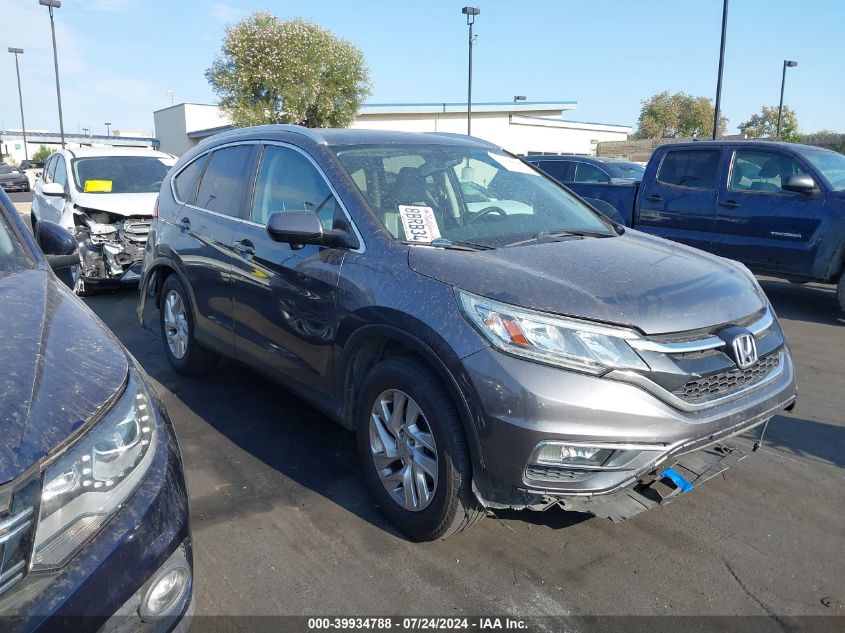 2015 Honda Cr-V Ex-L VIN: 2HKRM3H74FH534158 Lot: 39934788