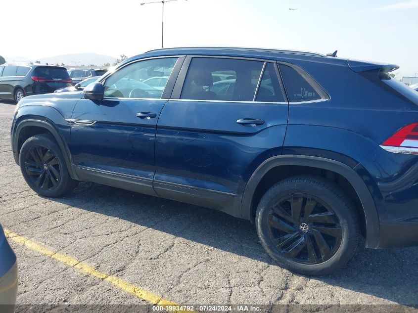 2022 Volkswagen Atlas Cross Sport 3.6L V6 Se W/Technology VIN: 1V2KE2CA6NC222508 Lot: 39934792