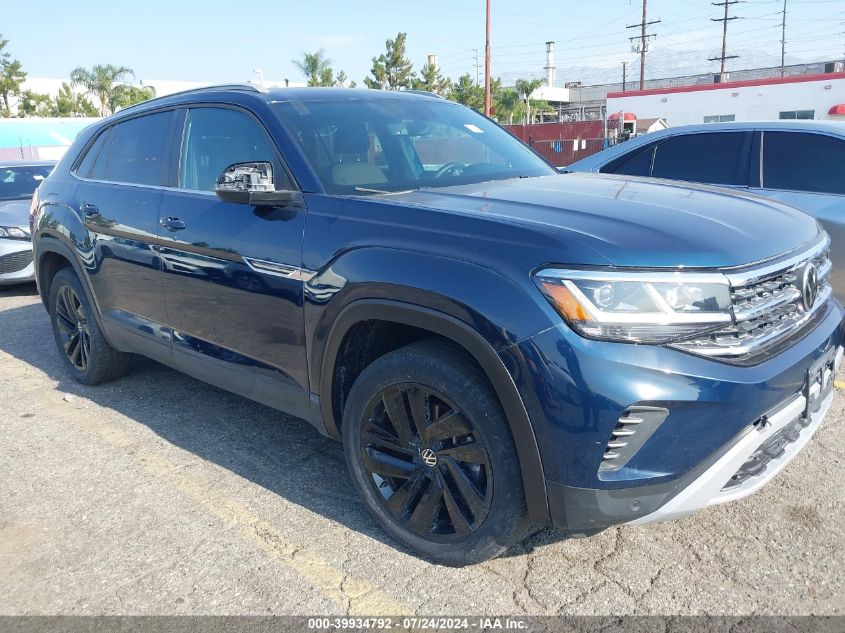 2022 Volkswagen Atlas Cross Sport 3.6L V6 Se W/Technology VIN: 1V2KE2CA6NC222508 Lot: 39934792