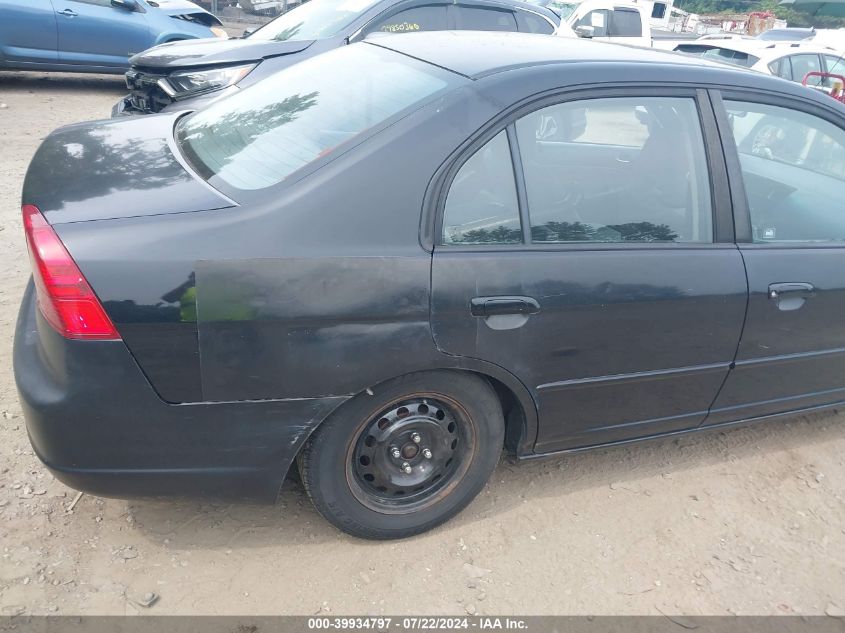 2HGES16523H609827 | 2003 HONDA CIVIC