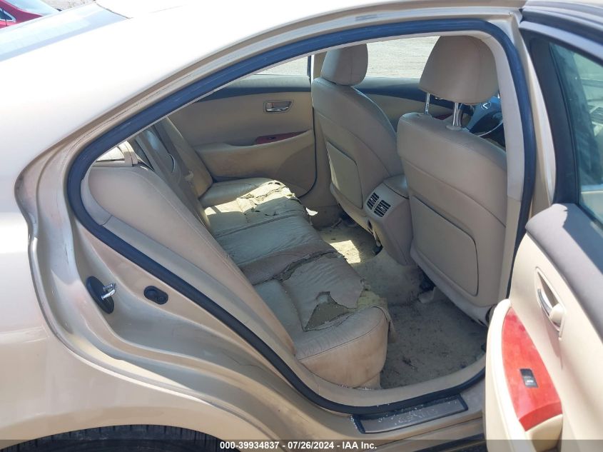 2007 Lexus Es 350 VIN: JTHBJ46G572057244 Lot: 39934837