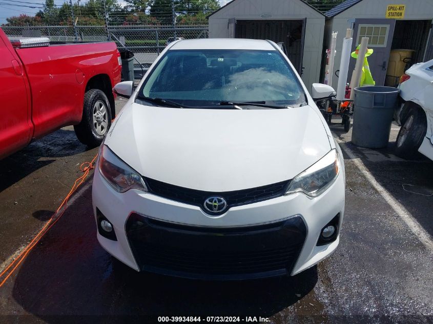 2016 Toyota Corolla S Plus VIN: 5YFBURHE4GP502785 Lot: 39934844