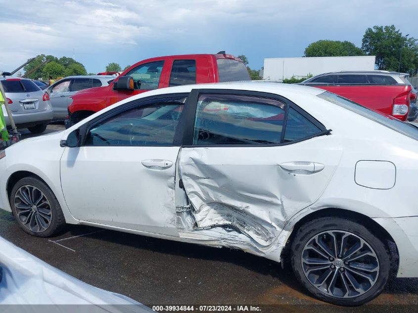 2016 Toyota Corolla S Plus VIN: 5YFBURHE4GP502785 Lot: 39934844