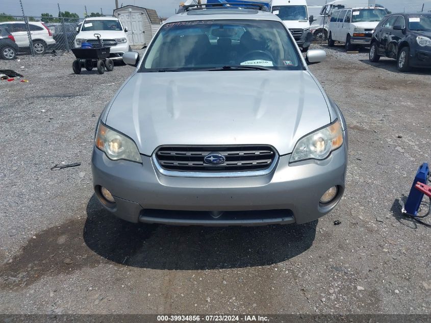 4S4BP62C866303267 | 2006 SUBARU OUTBACK