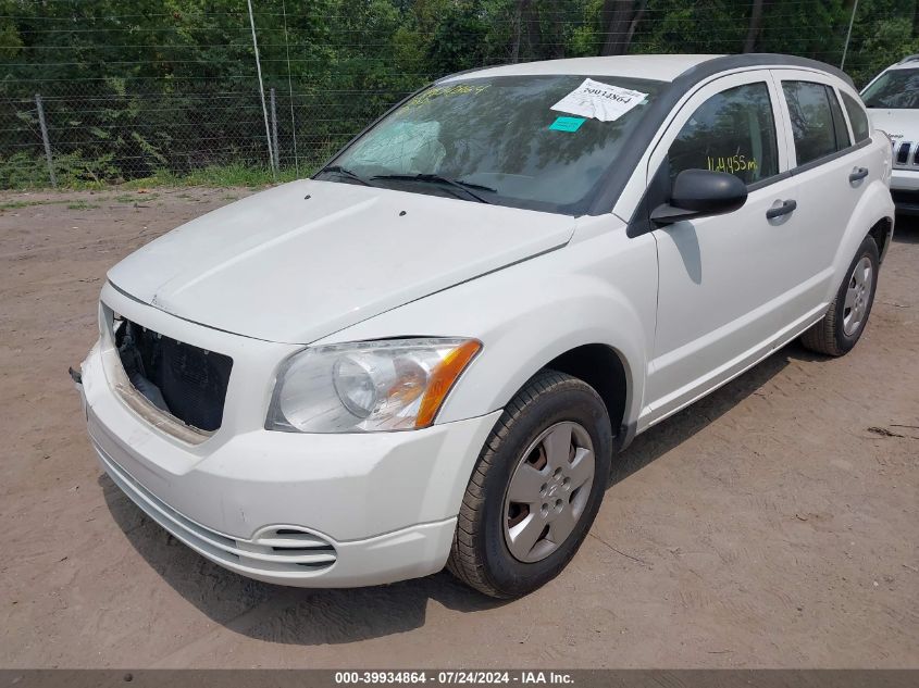 2009 Dodge Caliber Se VIN: 1B3HB28A09D151689 Lot: 39934864