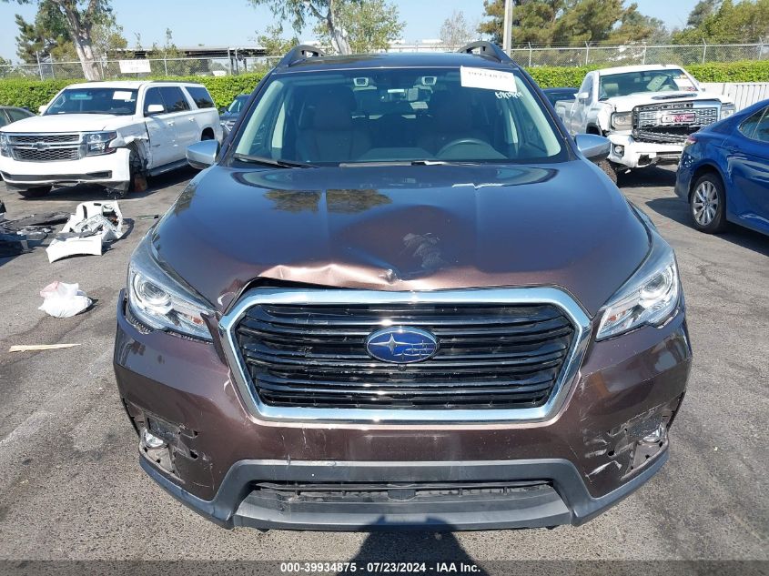 2020 Subaru Ascent Touring VIN: 4S4WMARD7L3463939 Lot: 39934875