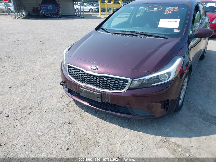 2017 Kia Forte Lx VIN: 3KPFL4A79HE038463 Lot: 39934880