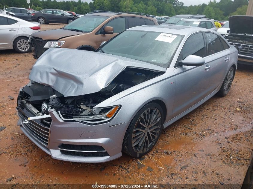 2016 Audi A6 Premium Plus VIN: WAUGFAFC1GN043809 Lot: 39934885