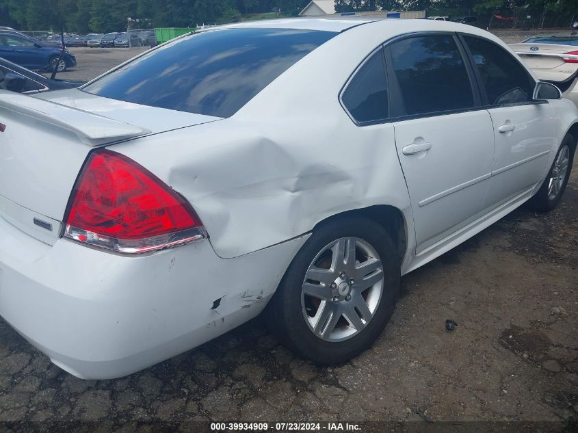 2012 Chevrolet Impala Lt VIN: 2G1WG5E33C1185099 Lot: 39934909