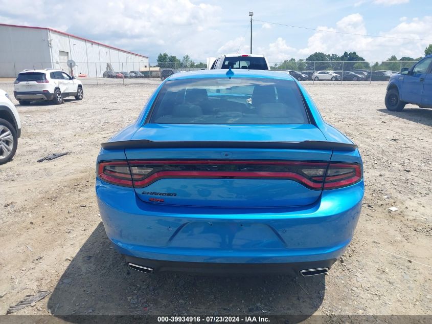 2023 Dodge Charger Sxt VIN: 2C3CDXBG9PH608274 Lot: 39934916