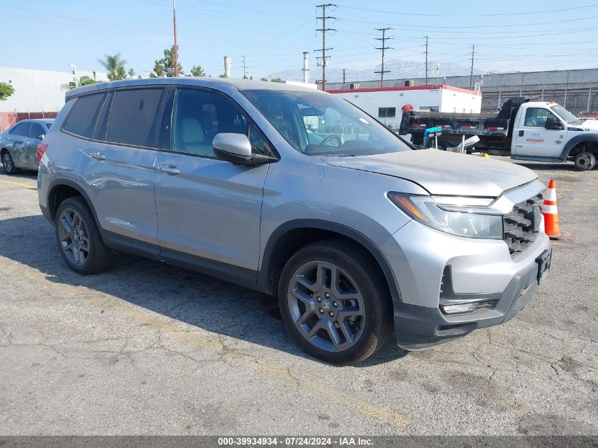 2023 Honda Passport Awd Ex-L VIN: 5FNYF8H5XPB025631 Lot: 39934934