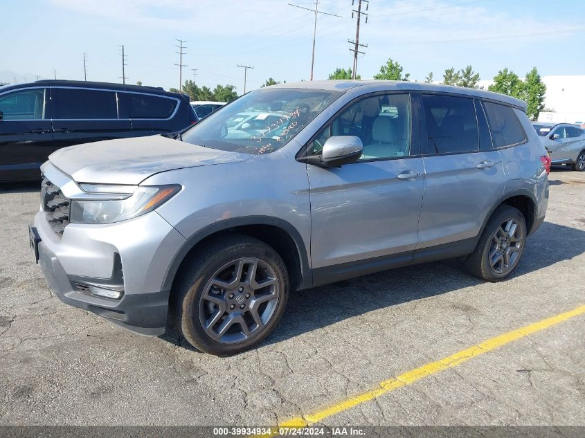 2023 Honda Passport Awd Ex-L VIN: 5FNYF8H5XPB025631 Lot: 39934934