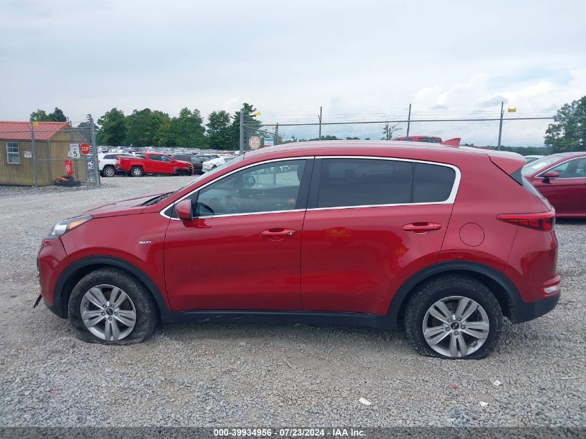 2019 Kia Sportage Lx VIN: KNDPMCAC5K7579123 Lot: 39934956