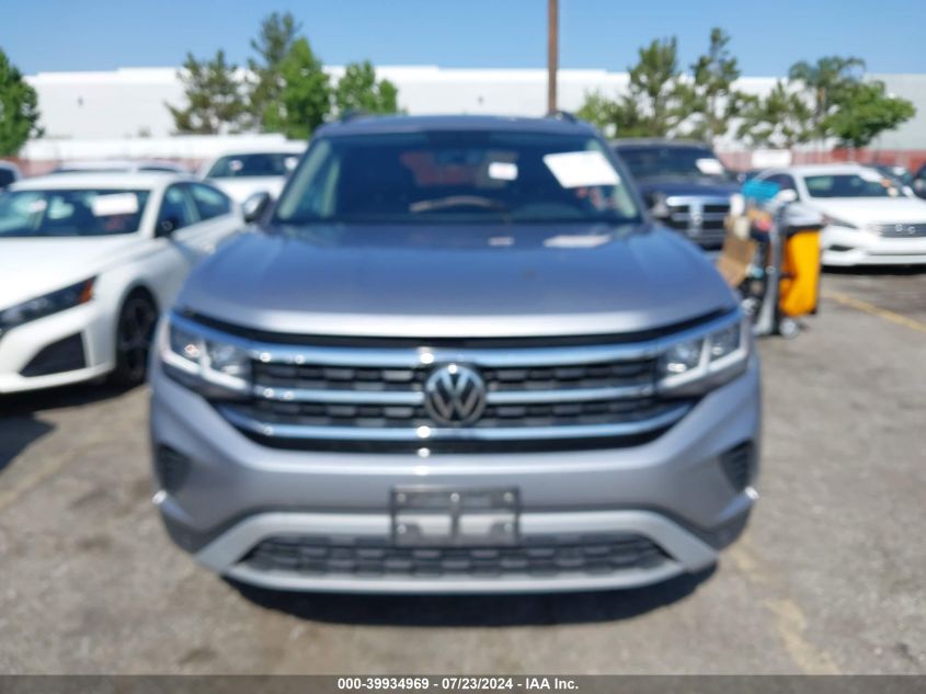 2022 Volkswagen Atlas 3.6L V6 Se W/Technology VIN: 1V2KR2CA6NC549639 Lot: 39934969