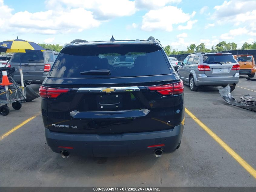 2022 Chevrolet Traverse Lt VIN: 1GNEVHKW9NJ150611 Lot: 39934971