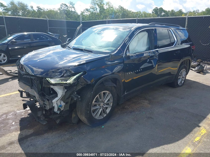 2022 CHEVROLET TRAVERSE LT - 1GNEVHKW9NJ150611