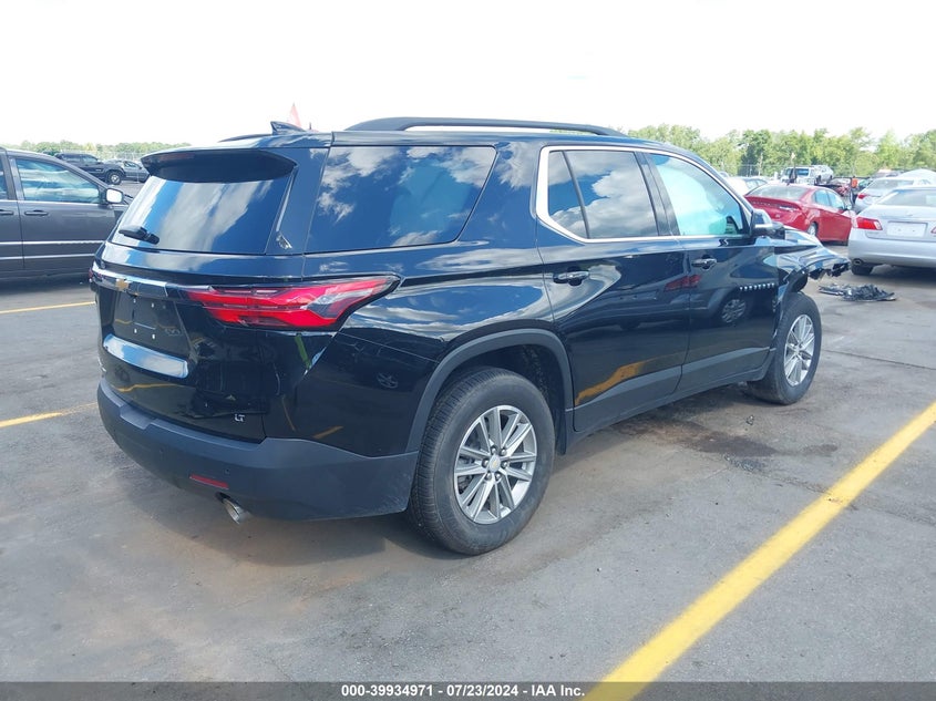 2022 CHEVROLET TRAVERSE LT - 1GNEVHKW9NJ150611