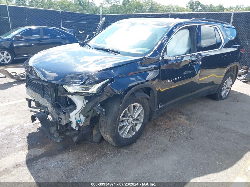 2022 CHEVROLET TRAVERSE LT - 1GNEVHKW9NJ150611
