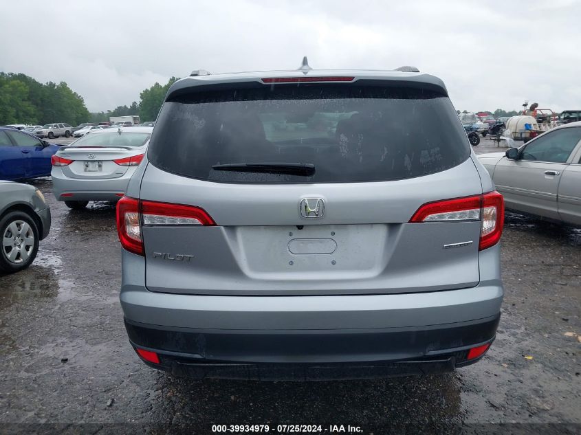 2021 Honda Pilot 2Wd Special Edition VIN: 5FNYF5H28MB022453 Lot: 39934979