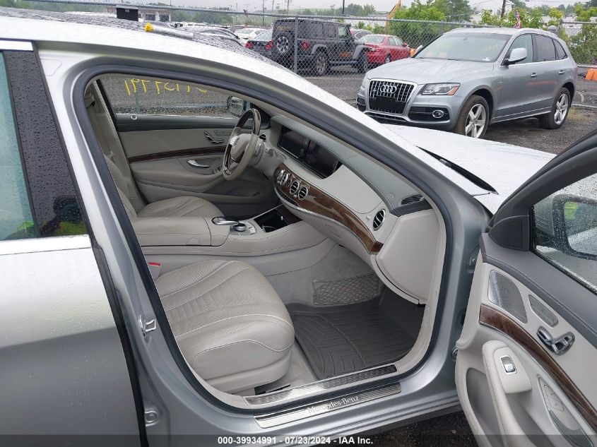 2015 Mercedes-Benz S 550 4Matic VIN: WDDUG8FB5FA111379 Lot: 39934991