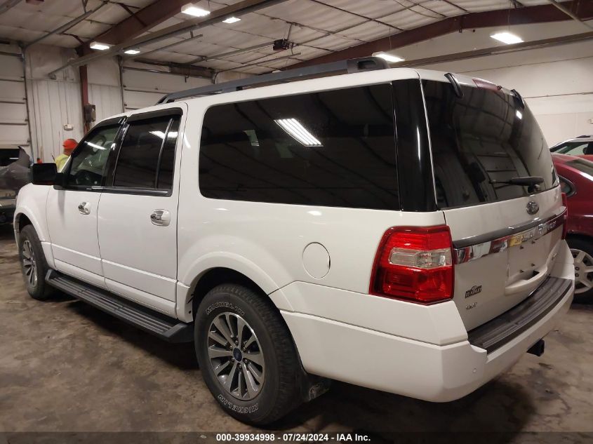 2017 Ford Expedition El Xlt VIN: 1FMJK1JT4HEA83441 Lot: 39934998