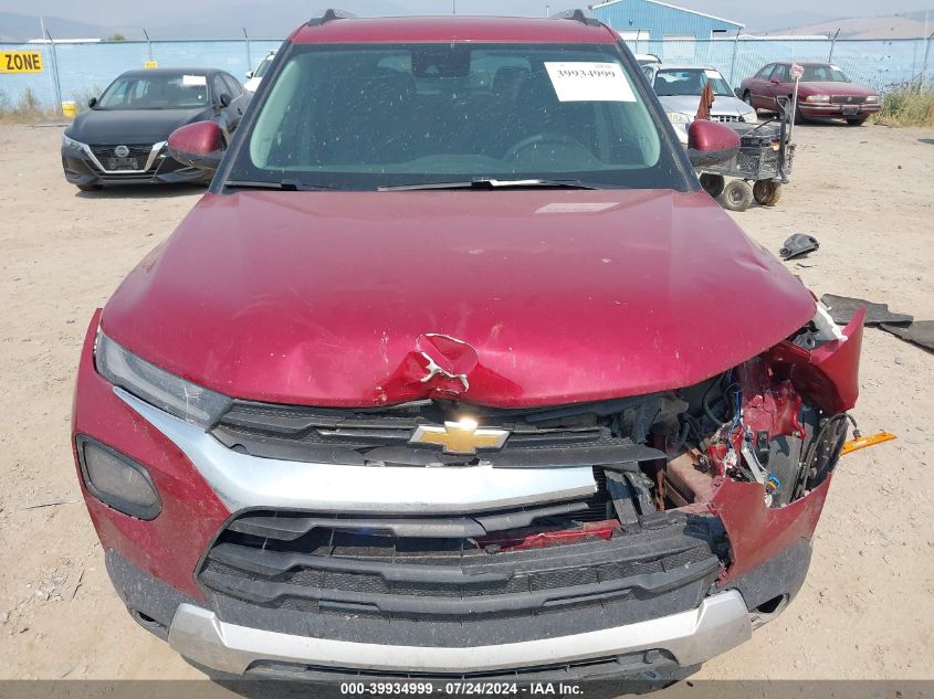 2021 Chevrolet Trailblazer Awd Lt VIN: KL79MRSL8MB040826 Lot: 39934999