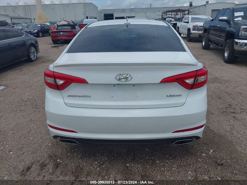 2016 Hyundai Sonata Limited VIN: 5NPE34AF7GH303801 Lot: 39935013