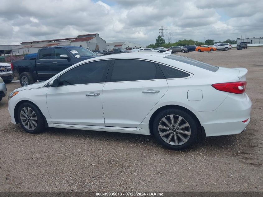 2016 Hyundai Sonata Limited VIN: 5NPE34AF7GH303801 Lot: 39935013