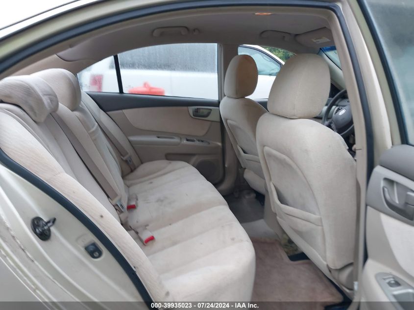 2006 Kia Optima Ex (New)/Lx (New) VIN: KNAGE123665055025 Lot: 39935023